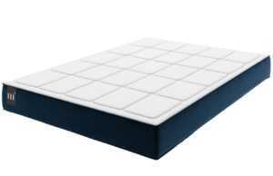 Bílá pružinová matrace MICADONI SIDI 180 x 200 cm tl. 23 cm