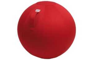 Červený sedací / gymnastický míč  VLUV LEIV Ø 75 cm