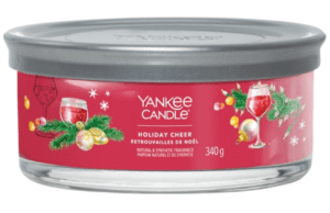 Vonná svíčka Yankee Candle Holiday Cheer 5 knotů
