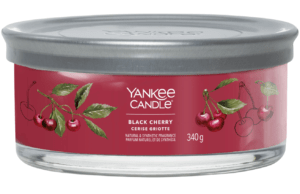 Vonná svíčka Yankee Candle Black Cherry 5 knotů