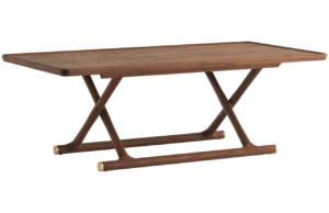 Audo CPH Hnědý ořechový konferenční stolek AUDO JÄGER 130 x 65 cm