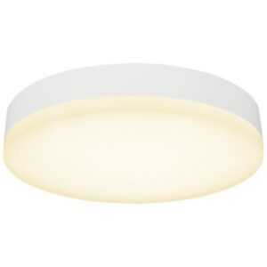 Opálově bílé plastové stropní světlo Halo Design Straight 28 cm