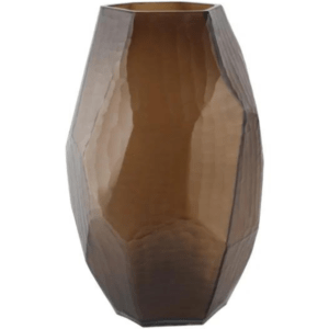 Hnědá skleněná váza Richmond Sadie 33 x 20