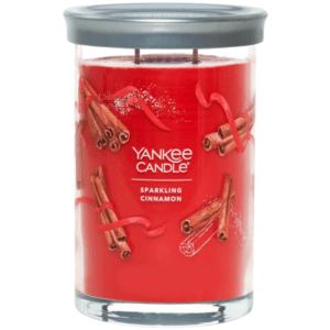 Velká vonná svíčka Yankee Candle Sparkling Cinnamon Signature Tumbler