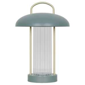 Nordlux Zelená kovová stolní LED lampa Mirano