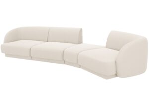 Micadoni Bouclé pohovka Miley 327 cm