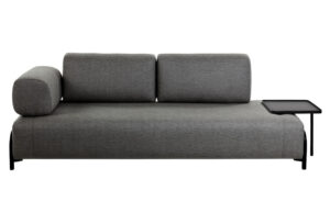 Pohovka Kave Home Compo s velkým stolkem 252 cm