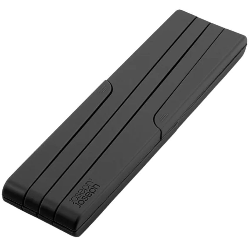 Joseph Joseph Černá plastová skládací podložka Stretch