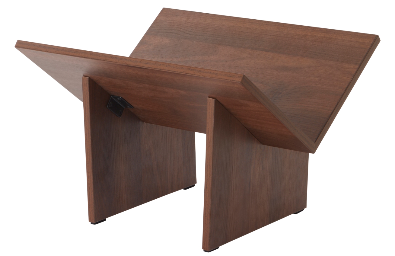 Jotex Ořechový stojan na knihy MANTA