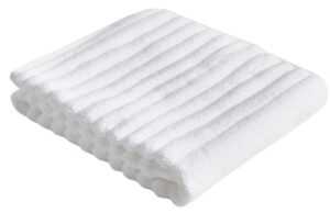 Kave Home Bílý bavlněný ručník Navira 50 x 90 cm