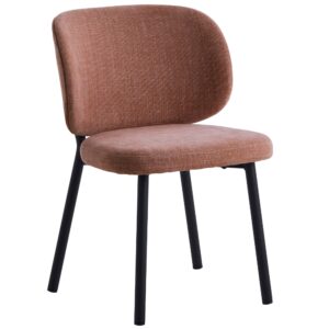 Unique Furniture Růžová jídelní židle Swan