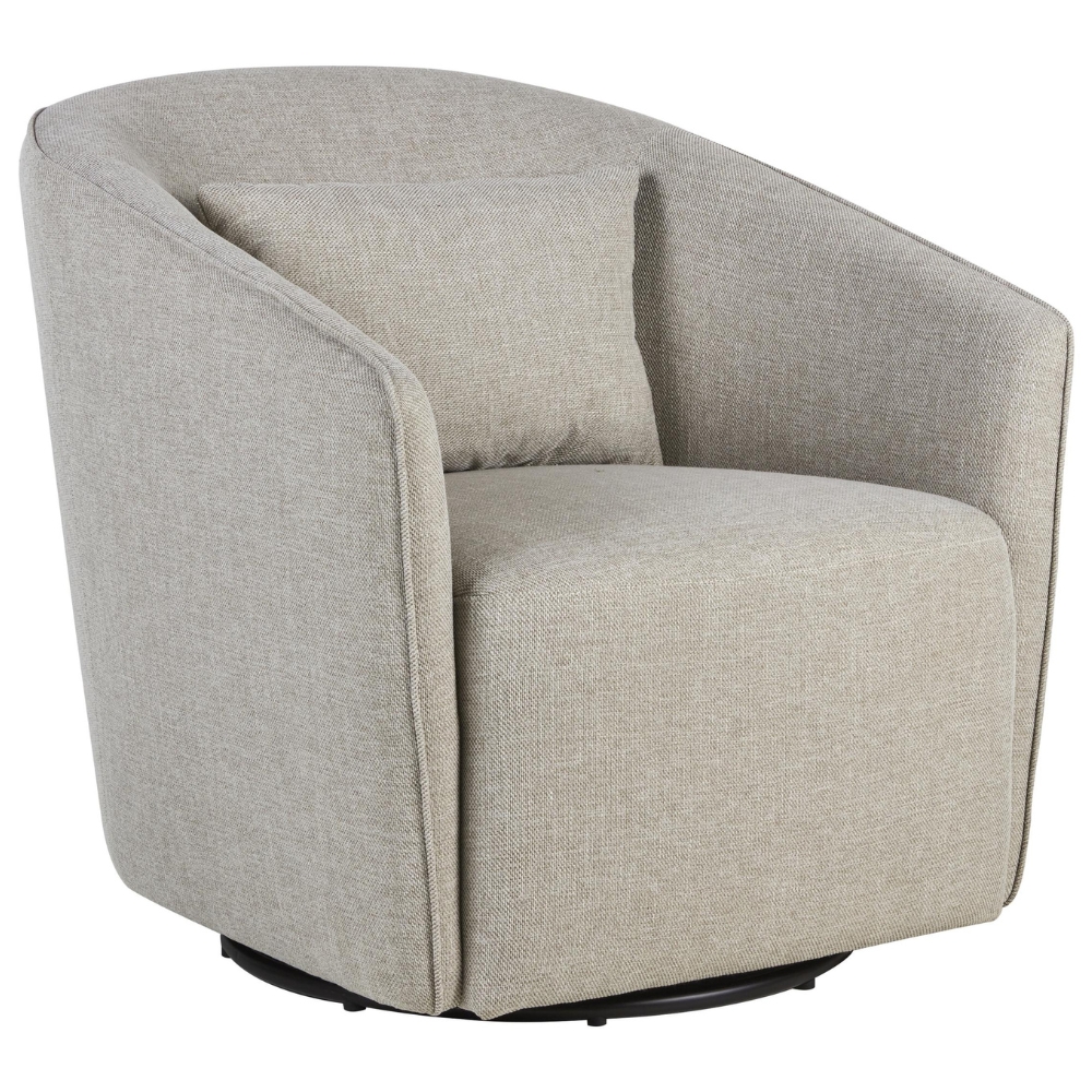 Světle hnědé otočné křeslo Quax Gomi