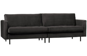 WOOOD Sametová pohovka Raden 275 cm s prošíváním