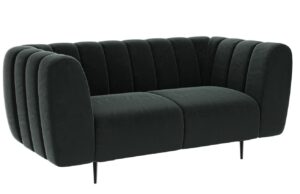 Ghado Sametová pohovka Shel 170 cm