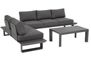 Bizzotto Zahradní set dvou pohovek a stolku Konnor