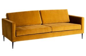 Nordic Design Sametová pohovka Vegas 212 cm