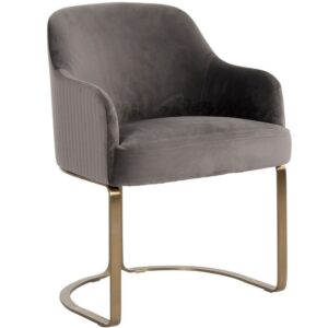 Richmond Sametová jídelní židle Hadley