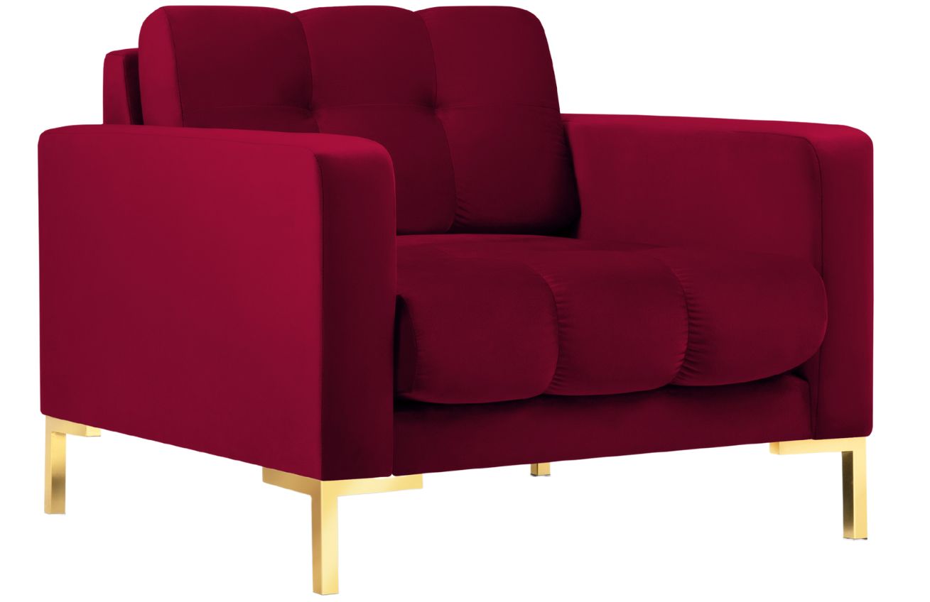 Micadoni Sametové křeslo Mamaia