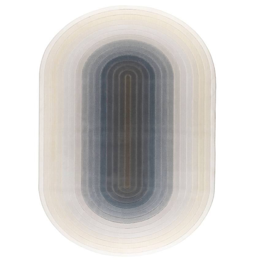 Modro bílý koberec ZUIVER OLYMPIC 200 x 290 cm