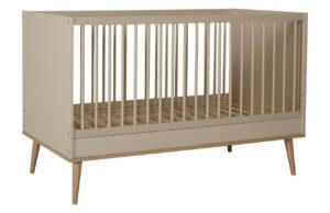 Béžová dětská rostoucí postýlka Quax Flow 70 x 140 cm