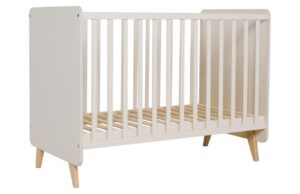 Béžová dětská postýlka Quax Loft 60 x 120 cm