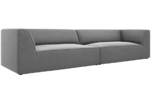 Micadoni Sametová pohovka Ruby 302 cm