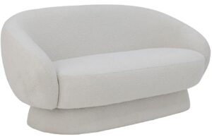 Bloomingville Bílá dvoumístná pohovka Ted 160 cm