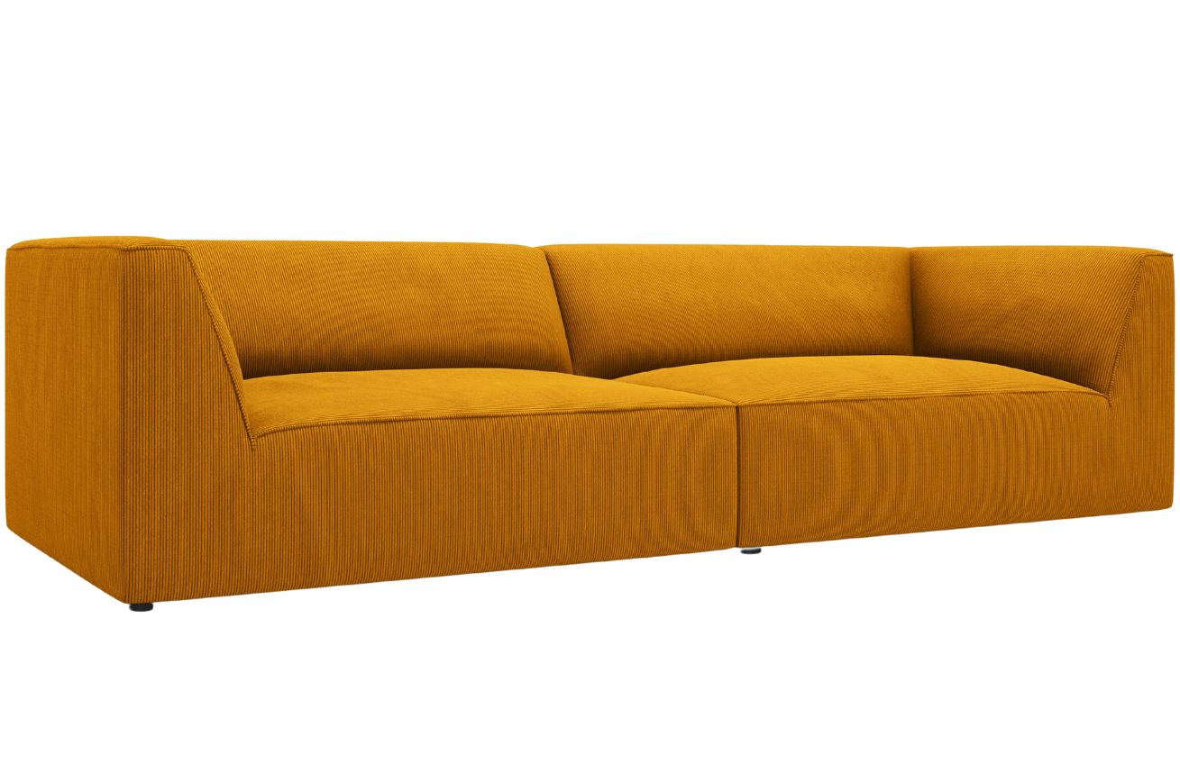 Micadoni Manšestrová pohovka Ruby 302 cm