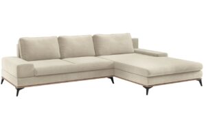 Windsor & Co Sametová rozkládací pohovka Astre 315 cm