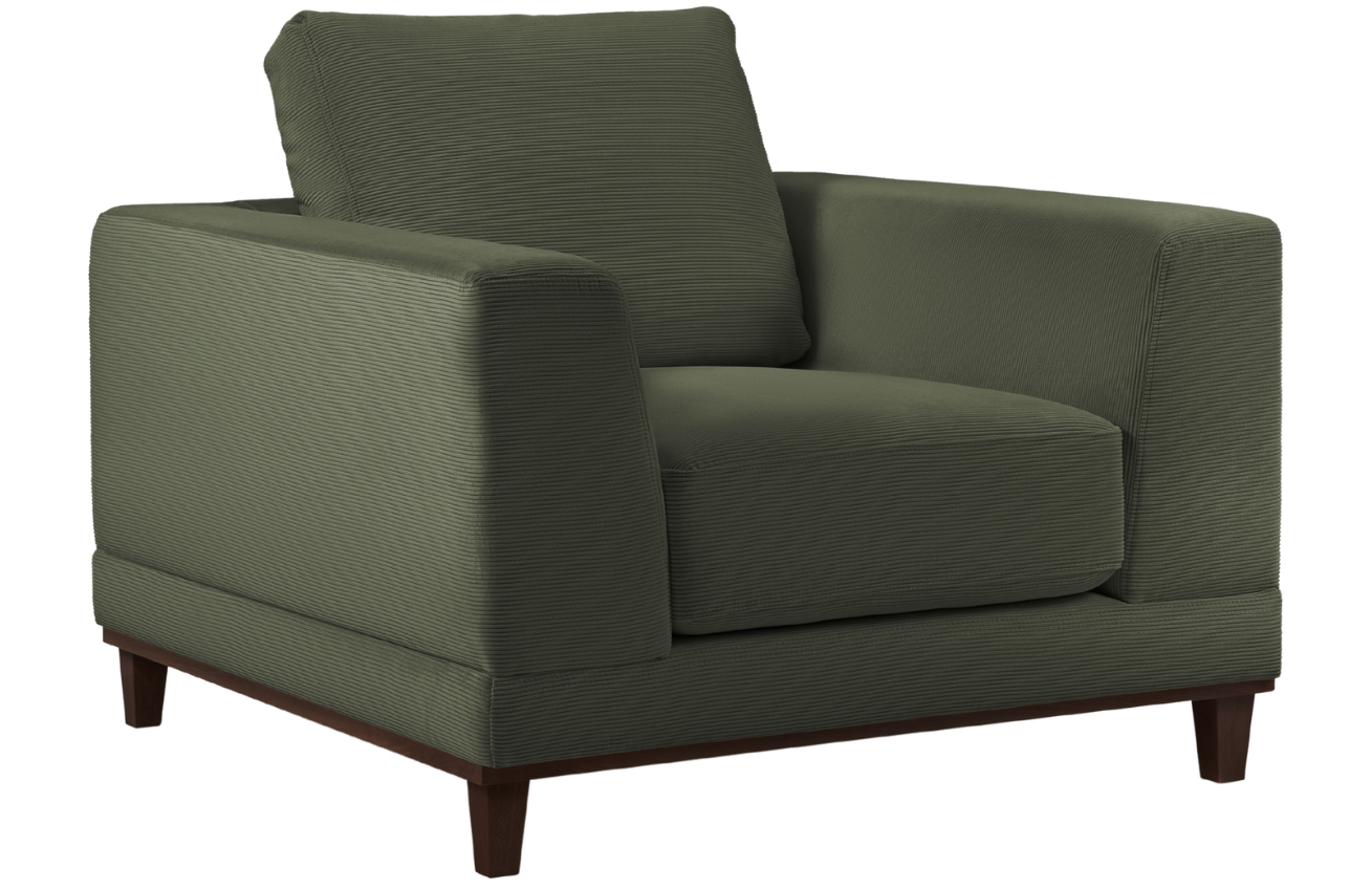 Windsor & Co Manšestrové křeslo Leon