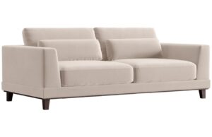 Windsor & Co Sametová pohovka Leon 219 cm