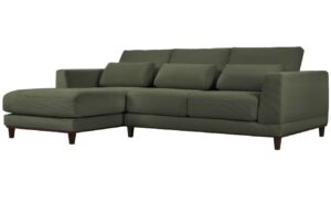 Windsor & Co Manšestrová rohová pohovka Leon 260 cm