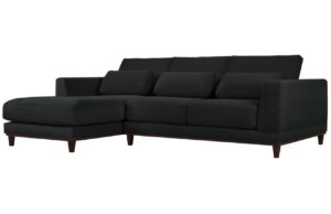 Windsor & Co Manšestrová rohová pohovka Leon 260 cm