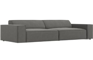 Micadoni Sametová pohovka Jodie 204 cm