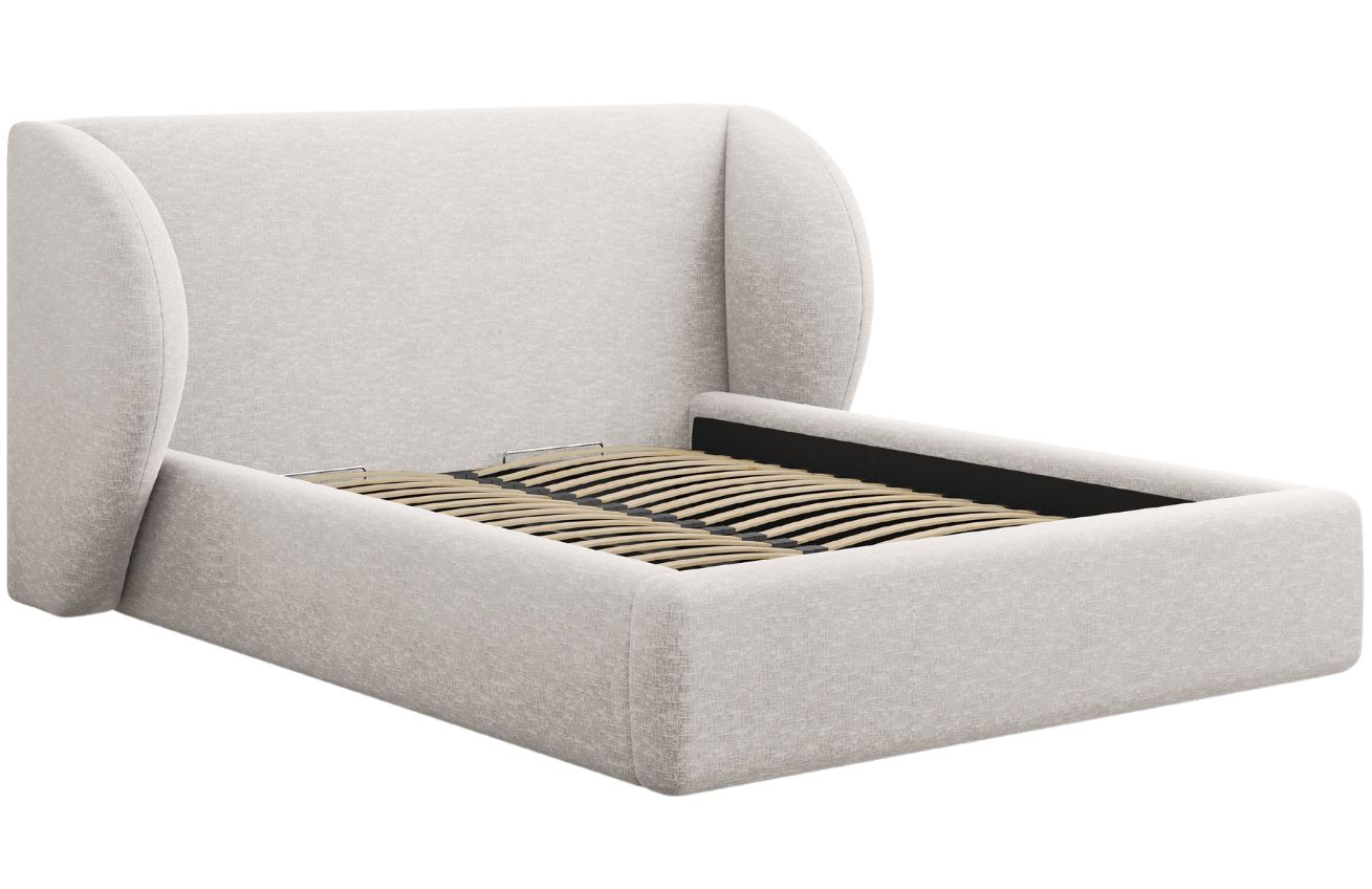 Micadoni Postel Miley 180 x 200 cm s úložným prostorem