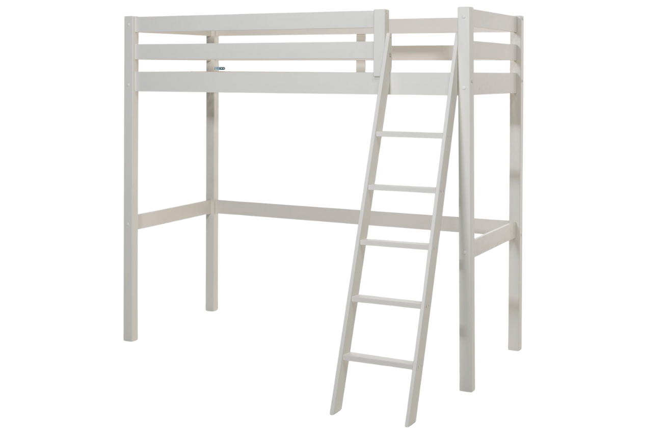 Vipack Dřevěná patrová postel Pino Mezzanine 90 x 200 cm