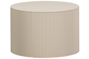 WOOOD Béžový lakovaný konferenční stolek Sanne 60 cm