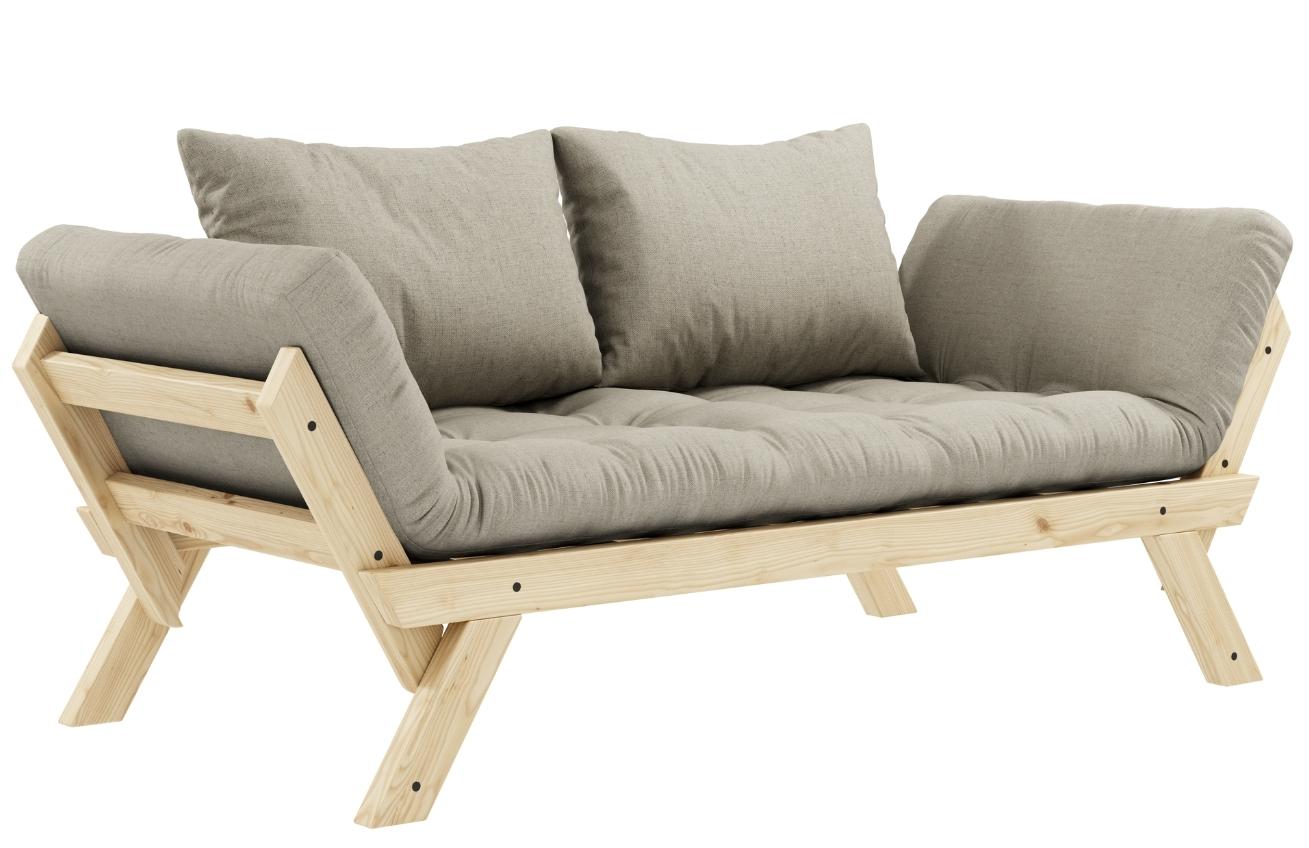 Karup Design Lněná rozkládací pohovka Bebop 174 cm