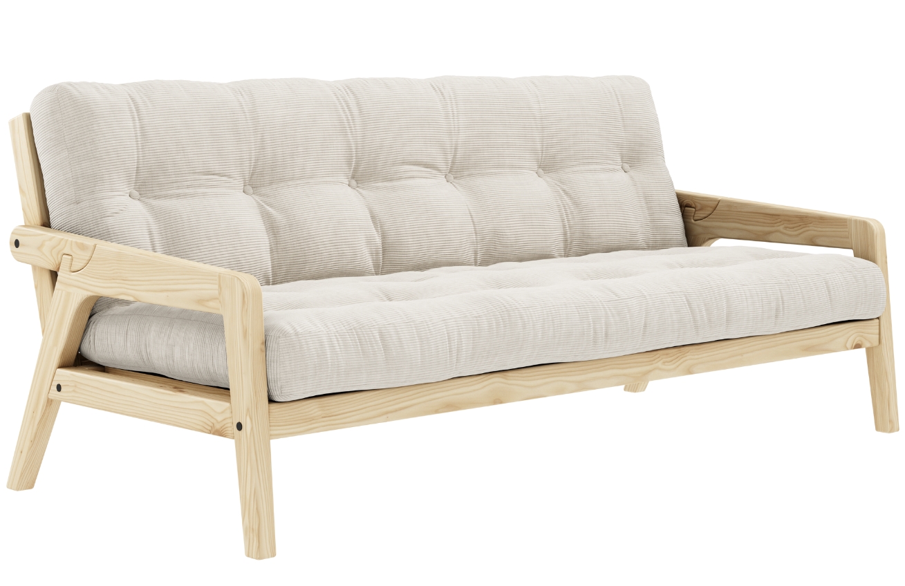 Karup Design Manšestrová rozkládací pohovka Grab 204 cm