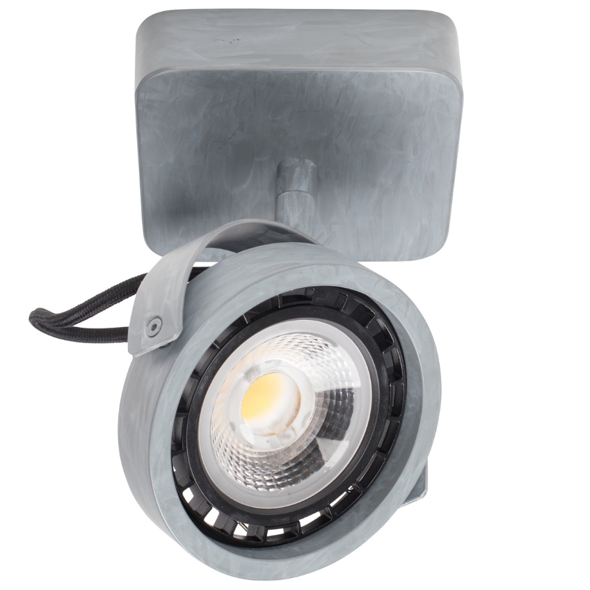 Stříbrné kovové bodové světlo ZUIVER DICE