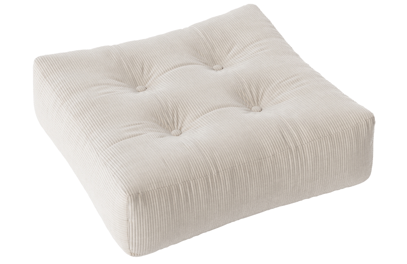 Karup Design Manšestrový sedací polštář More 70 x 70 cm