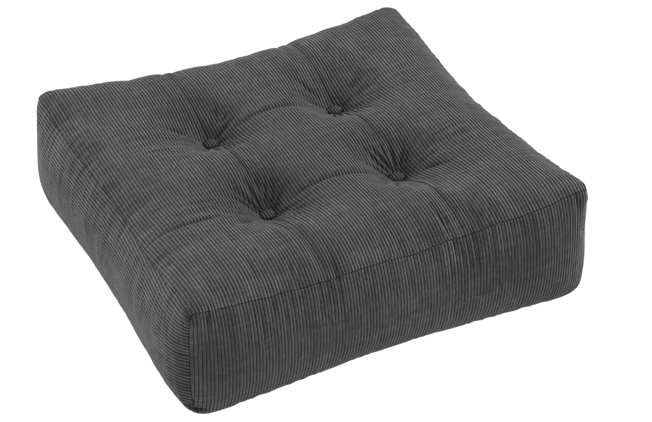 Karup Design Manšestrový sedací polštář More 70 x 70 cm