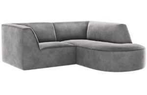 CXL by Christian Lacroix Sametová rohová pohovka Charles 186 cm