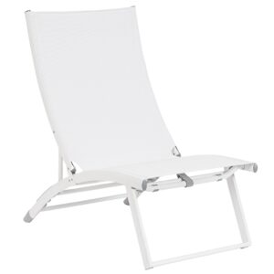 Bizzotto Hliníkové zahradní skládací lehátko Taylor