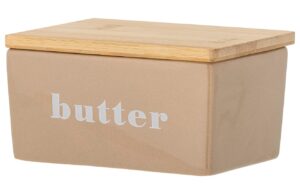 Bloomingville Kameninová dóza na máslo Hanyu