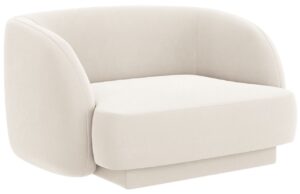 Micadoni Sametové křeslo Miley