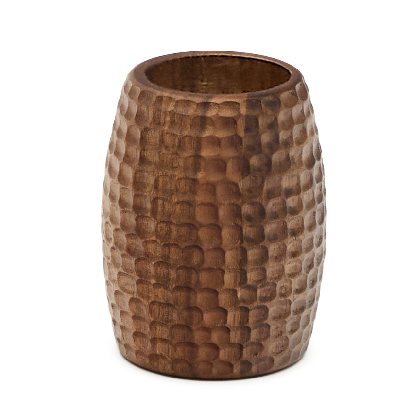 Kave Home Dřevěný stojan na zubní kartáčky Fraz