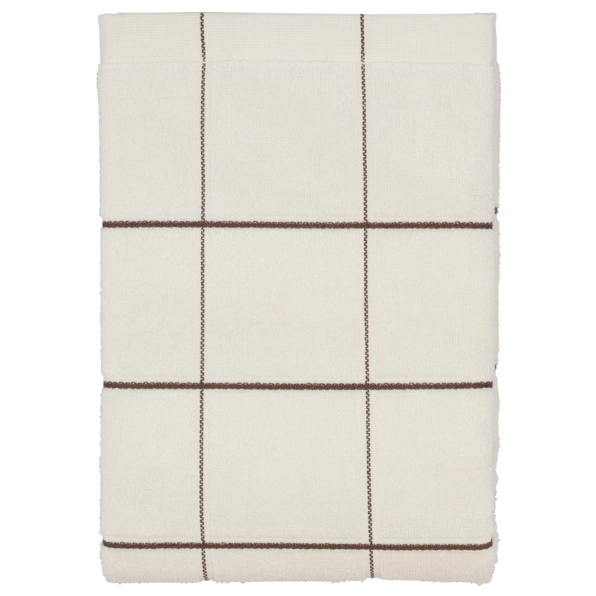 Södahl Krémově bílá bavlněná osuška Vista 70 x 140 cm