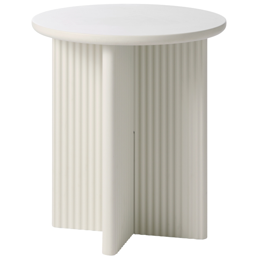 Unique Furniture Šedý odkládací stolek Palma 50 cm