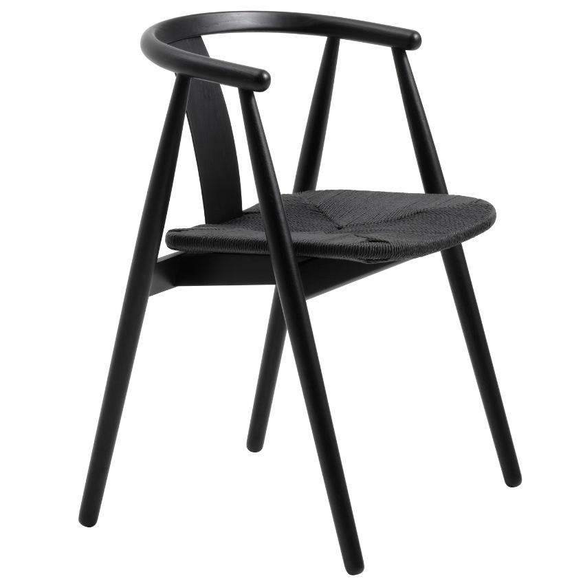 Unique Furniture Dubová jídelní židle Relate s výpletem